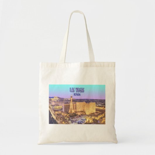 Tote Bag Las Vegas Nevada Le Strip Vintage (Devant)