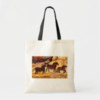 Lascaux Horses Cave Peinture