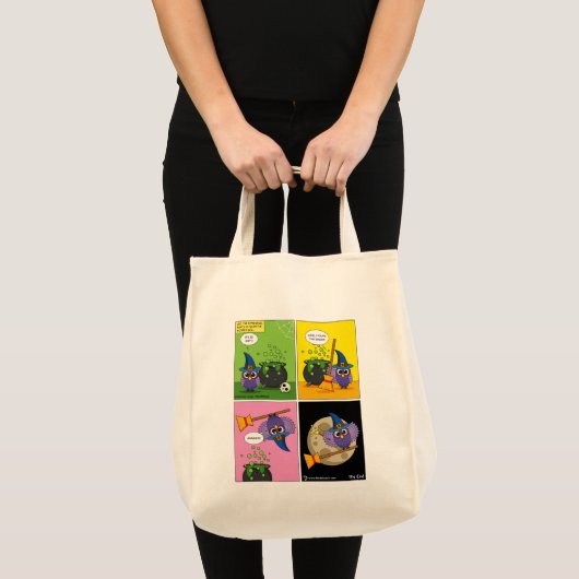 Tote Bag L'Assistant Apprentice - Cleaning Comic (Devant (produit))