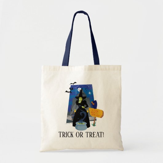 Tote Bag L'Assistant D'Oz™ | La sorcière méchante (Devant)