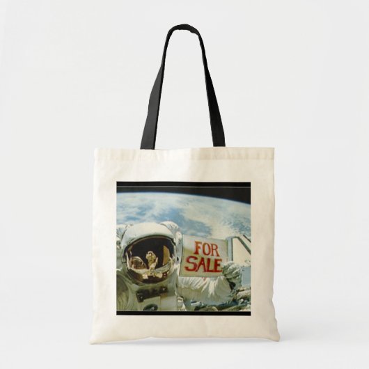 Tote Bag L'astronaute vend la terre (Devant)