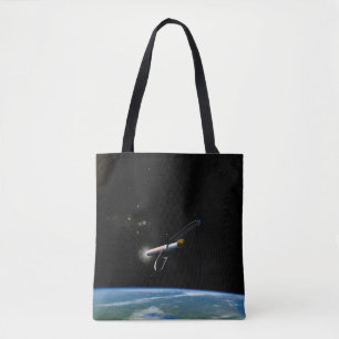 Tote Bag L'Atlas V541 Lance Le Véhicule En Orbite.