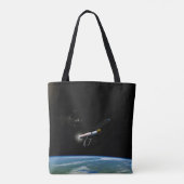 Tote Bag L'Atlas V541 Lance Le Véhicule En Orbite. (Dos)