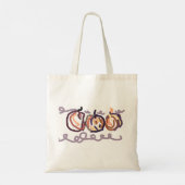 Tote Bag Latte au potiron ensoleillé (Dos)