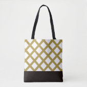 Tote Bag Lattice or (Devant)