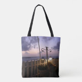 Tote Bag L'aube sur la plage (Dos)
