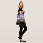 Tote Bag L'aube sur la plage (Sur le modèle)