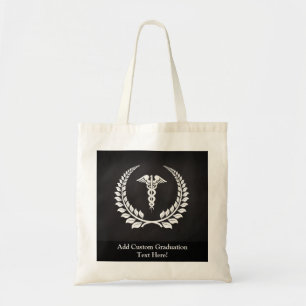 Tote Bag Laurier Médicale de caducée