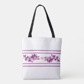 Tote Bag Lavande pourpre de prune tout plus de - imprimez (Dos)