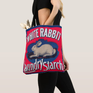 Tote Bag Lave-lapin blanc