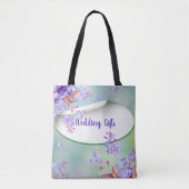 Tote Bag Lavender Green Wedding cadeaux (Devant)
