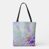 Tote Bag Lavender Green Wedding cadeaux (Dos)