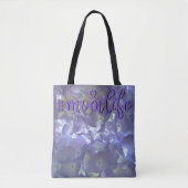 Tote Bag Lavender Hydrangeas (Devant)
