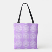 Tote Bag Lavender Mandala (Dos)
