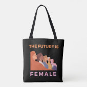 Tote Bag L'Avenir Est Féminin (Dos)