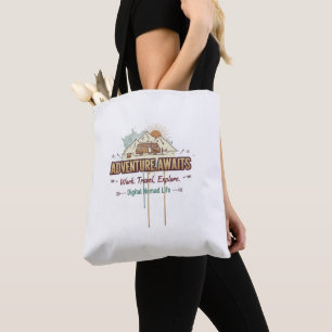 Tote Bag L'aventure attend