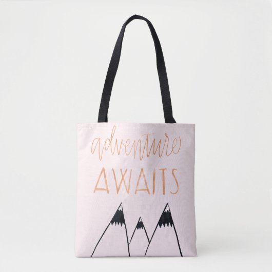 Tote Bag L'aventure attend (Devant)