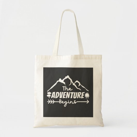 Tote Bag L'aventure commence (Devant)