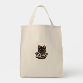 Tote Bag L'aventure commence - Ziggy heureux  (Dos)