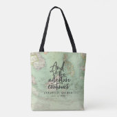 Tote Bag L'Aventure Continue Diplômé Voyage Sur Mesure (Dos)