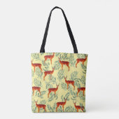 Tote Bag L'aventure d'automne des cerfs (Dos)