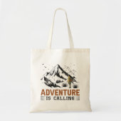 Tote Bag L'aventure est en train d'appeler (Devant)