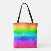 Tote Bag Laver de peinture à l'aquarelle (Dos)
