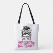 Tote Bag Law School Student Future Avocat Drôle Cadeau (Dos)