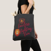 Tote Bag Lawless fighting lion (De près)