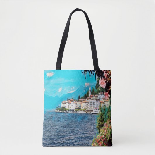 Tote Bag ldp BELLAGIO - Lac de Côme - (Devant)