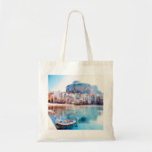 Tote Bag ldp CEFALÙ - Sicile - plage - panorama (Devant)