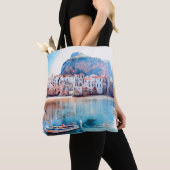 Tote Bag ldp CEFALÙ - Sicile - plage - panorama (De près)