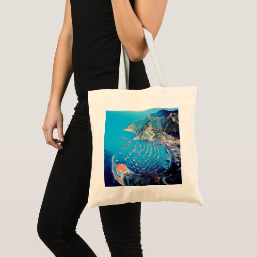 Tote Bag ldp PÈRE NOËL CATALINA Island - Californie - port (Devant (produit))
