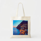 Tote Bag ldp POSITANO Côte Amalfi - coucher de soleil pris (Devant)