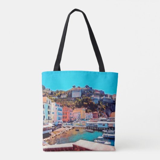 Tote Bag ldp SORRENTO - panorama - plage - (Dos)