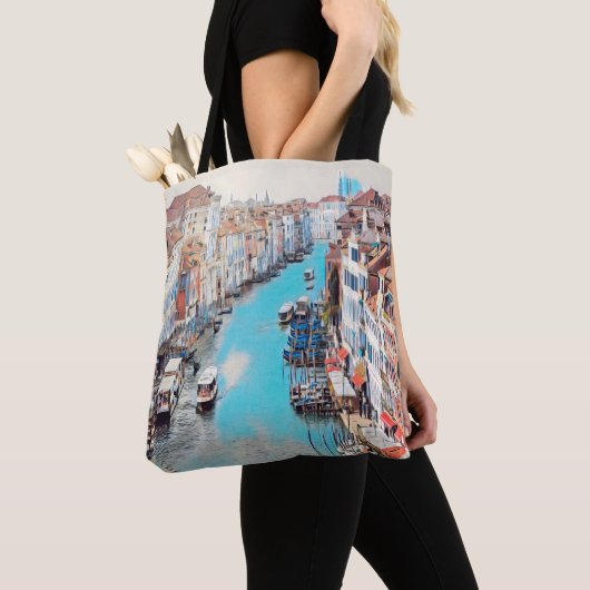 Tote Bag ldp VENICE - Vue sur le Grand Canal du Rialto (De près)