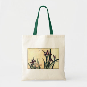 Tote Bag le カキツバタ, 北斎 irise, Hokusai, Ukiyo-e