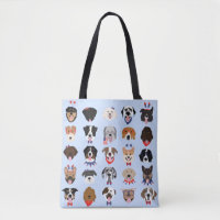 Le 4 Juillet Dog Visages