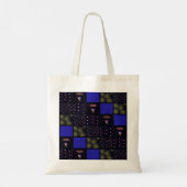 Tote Bag Le 4 juillet Patchwork Motif - le 4 juillet (Dos)
