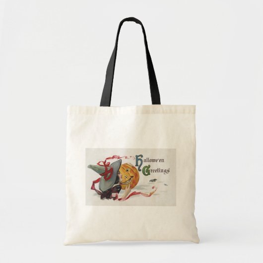 Tote Bag Le baiser de la sorcière : Jack-o'-lantern à Hallo (Devant)