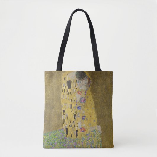 Tote Bag Le Baiser par Gustav Klimt (Devant)