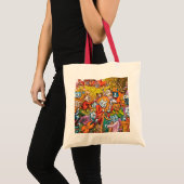 Tote Bag Le Band Joue, Louis Wain (Devant (produit))
