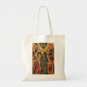 Tote Bag Le baptême de Jésus-Christ icône byzantine