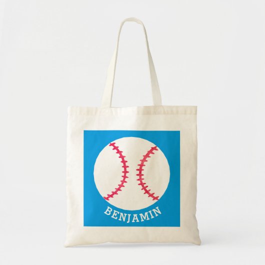 Tote Bag Le base-ball personnalisé d'enfants folâtre le (Devant)