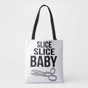 Tote Bag Le bébé/lui de tranche de tranche devient chaud