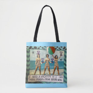 Tote Bag Le besoin de sac-Je de Fourre-tout par vacances