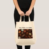 Tote Bag Le besoin. Jokers. Chocolats. Épicerie Totebag. (Devant (produit))