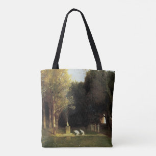 Tote Bag Le Bois sacré par Arnold Böcklin, Art vintage