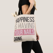 Tote Bag Le bonheur a vos clous faits (De près)