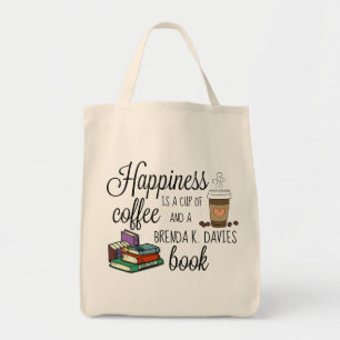 Tote Bag Le Bonheur Est Un Livre De Brenda K Davies